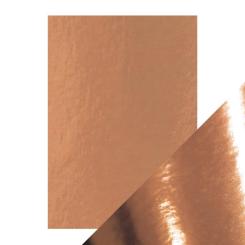 Tonic Studios Spiegelkarton DIN A4  250g/m²  - 5 Bögen Rose Platinum Rose Platinum