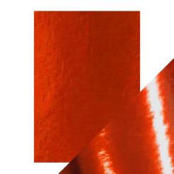 Tonic Studios Spiegelkarton DIN A4  250g/m²  - 5 Bögen Ruby Rot Ruby Rot