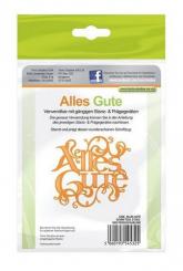 Tonic Studios Stanz & Prägeschablone 1tlg. - Deutsche Texte - Alles Gute 