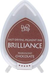 Tsukineko Brilliance Dew Drops Stempelkissen Chocolate / Perlmutt Schoko-Braun Chocolate / Perlmutt Schoko-Braun