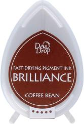 Tsukineko Brilliance Dew Drops Stempelkissen Coffee Bean / Kaffee-Braun Coffee Bean / Kaffee-Braun