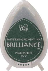 Tsukineko Brilliance Dew Drops Stempelkissen Ivy / Perlmutt Efeu-Grün Ivy / Perlmutt Efeu-Grün