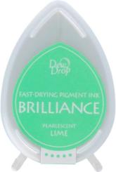 Tsukineko Brilliance Dew Drops Stempelkissen Lime / Perlmutt Limetten-Grün Lime / Perlmutt Limetten-Grün