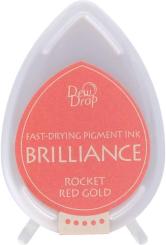 Tsukineko Brilliance Dew Drops Stempelkissen Red Gold / Metallic Rot Gold Red Gold / Metallic Rot Gold