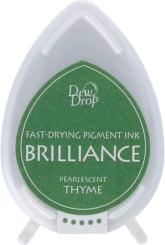 Tsukineko Brilliance Dew Drops Stempelkissen Thyme / Perlmutt Thymian-Grün Thyme / Perlmutt Thymian-Grün