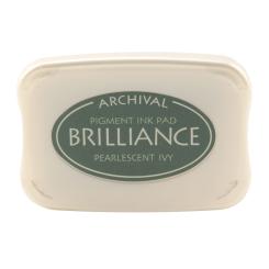 Tsukineko Brilliance Stempelkissen Ivy / Perlmutt Efeu-Grün Ivy / Perlmutt Efeu-Grün