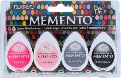 Tsukineko Memento Dew Drops Stempelkissen  4er Set - Girls Night Out 