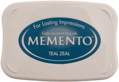 Tsukineko Memento L Stempelkissen Teal Zeal Teal Zeal