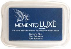 Tsukineko Memento Luxe Stempelkissen Bahama Blue Bahama Blue