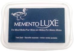 Tsukineko Memento Luxe Stempelkissen Teal Zeal Teal Zeal
