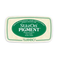 Tsukineko StazOn Pigment Stempelkissen Shamrock Green / Grün Shamrock Green / Grün