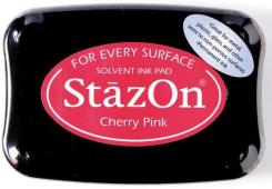 Tsukineko StazOn Stempelkissen Cherry pink Cherry pink