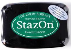 Tsukineko StazOn Stempelkissen Forest green Forest green