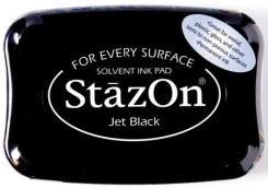 Tsukineko StazOn Stempelkissen Jet black Jet black