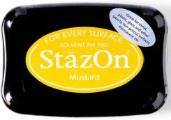 Tsukineko StazOn Stempelkissen Mustard Mustard