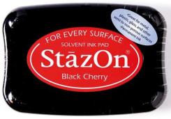 Tsukineko StazOn Stempelkissen Black Cherry Black Cherry