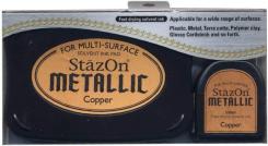 Tsukineko StazOn Stempelkissen Set Metallic copper Set Metallic kupfer