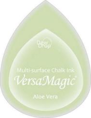 Tsukineko Versa Magic Chalk Dew Drops Stempelkissen Aloe Vera Aloe Vera