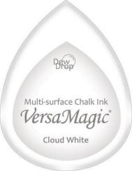 Tsukineko Versa Magic Chalk Dew Drops Stempelkissen Cloud White Cloud White