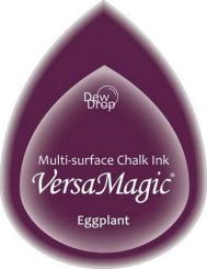 Tsukineko Versa Magic Chalk Dew Drops Stempelkissen Eggplant Eggplant