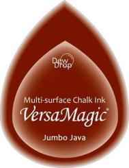 Tsukineko Versa Magic Chalk Dew Drops Stempelkissen Jumbo Java Jumbo Java