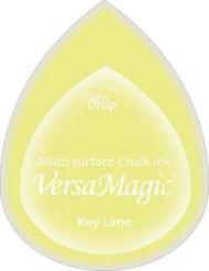Tsukineko Versa Magic Chalk Dew Drops Stempelkissen Key Lime Key Lime