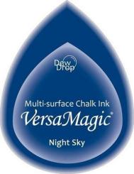 Tsukineko Versa Magic Chalk Dew Drops Stempelkissen Night Sky Night Sky