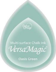 Tsukineko Versa Magic Chalk Dew Drops Stempelkissen Oasis Green Oasis Green