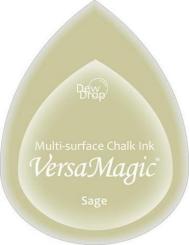 Tsukineko Versa Magic Chalk Dew Drops Stempelkissen Sage Sage