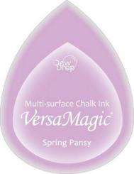 Tsukineko Versa Magic Chalk Dew Drops Stempelkissen Spring Pansy Spring Pansy