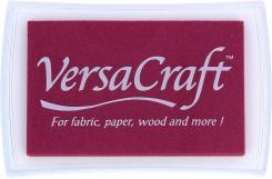 Tsukineko VersaCraft L Textil Stempelkissen Garnet / Granat Garnet / Granat