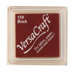 Tsukineko VersaCraft S Textil Stempelkissen Brick / Backstein Brick / Backstein