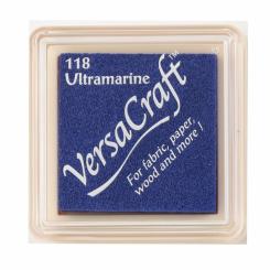 Tsukineko VersaCraft S Textil Stempelkissen Ultramarine Blau Ultramarine Blau
