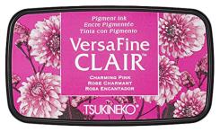 Tsukineko VersaFine clair Stempelkissen Charming Pink / Pink Charming Pink / Pink