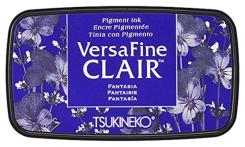 Tsukineko VersaFine clair Stempelkissen Fantasia / Dunkelblau Fantasia / Dunkelblau