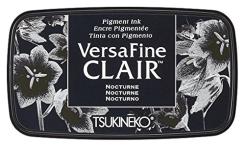 Tsukineko VersaFine clair Stempelkissen Nocturne / Schwarz Nocturne / Schwarz