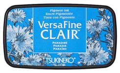Tsukineko VersaFine clair Stempelkissen Paradise / Himmelblau Paradise / Himmelblau