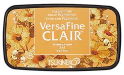 Tsukineko VersaFine clair Stempelkissen Summertime / Orange Summertime / Orange