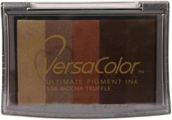 Tsukineko Versa Color Multi Color Stempelkissen Mocha Truffle / 5 Farben Mocha Truffle / 5 Farben