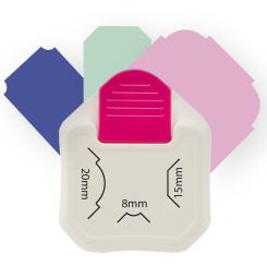 Vaessen Creative • 3-in-1 Eckenstanzer Etiketten 