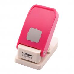 Vaessen Creative • Heavy Duty Stanzer Medium - Dekoratives Quadrat ca. 2,5 cm 