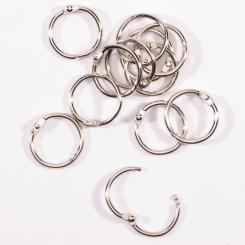 Vaessen Creative Buchringe - Metallringe 12 Stk. Ø20mm 