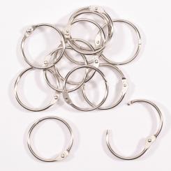 Vaessen Creative Buchringe - Metallringe 12 Stk. Ø32mm 