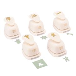 Vaessen Creative Motivstanzer 5er Set Weihnachten ~2,5 cm 