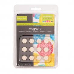 Vaessen Creative - Neodym-Magnete - Extra Stark  ø 12x1mm, 12 Stk. 