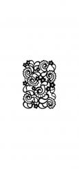 Viva Decor Hintergrund Schablone A5 Paisley 13,5 x 20cm 