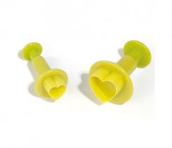 Viva Decor Mosaik Ausstechform Herz 2tlg (20x45mm & 20x20,2mm) 