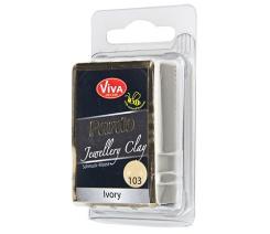 Viva Decor Pardo Jewellery Clay / Schmuckmasse 56g Elfenbein Elfenbein