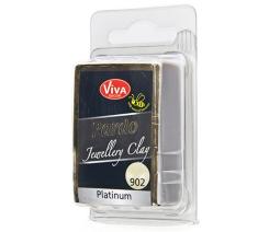 Viva Decor Pardo Jewellery Clay / Schmuckmasse 56g Platin Platin