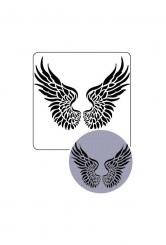 Viva Decor Universalschablone Flügel 25,5x20,5cm 